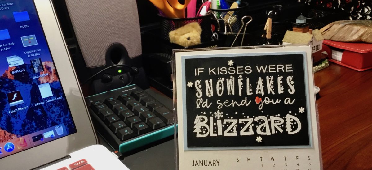 2019 D.I.Y. Desk Calendar – January