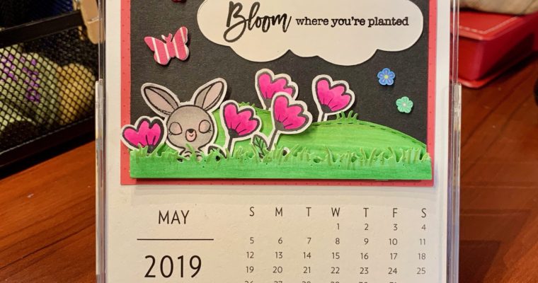 2019 D.I.Y. Desk Calendar – May