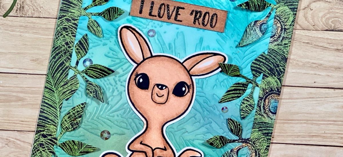 “Hoppy For You” | Creating Four Kangaroo Cards