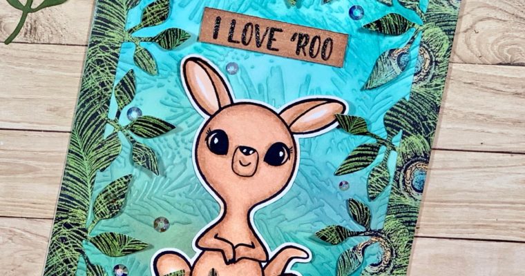 “Hoppy For You” | Creating Four Kangaroo Cards