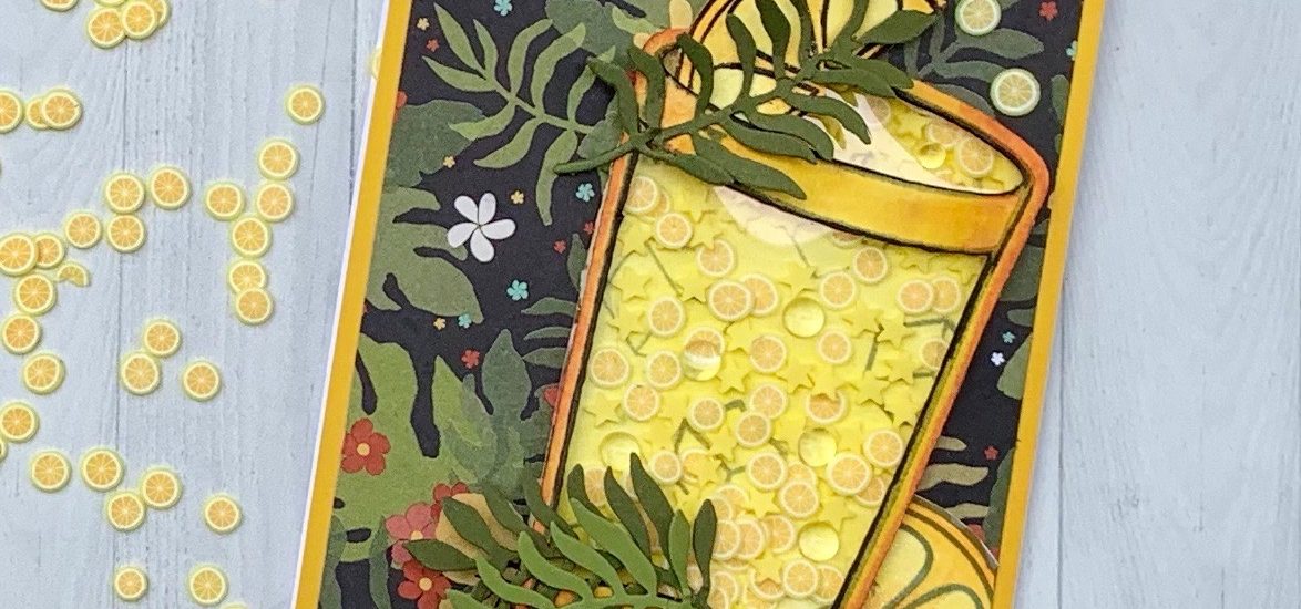 “Sour” You?  | A Shaker Card with Kat Scrappiness Sprinkles