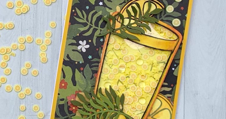“Sour” You? | A Shaker Card with Kat Scrappiness Sprinkles