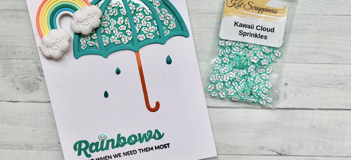 Turning Small Die Cuts into Shaker Cards Using Custom Shaped Sprinkles