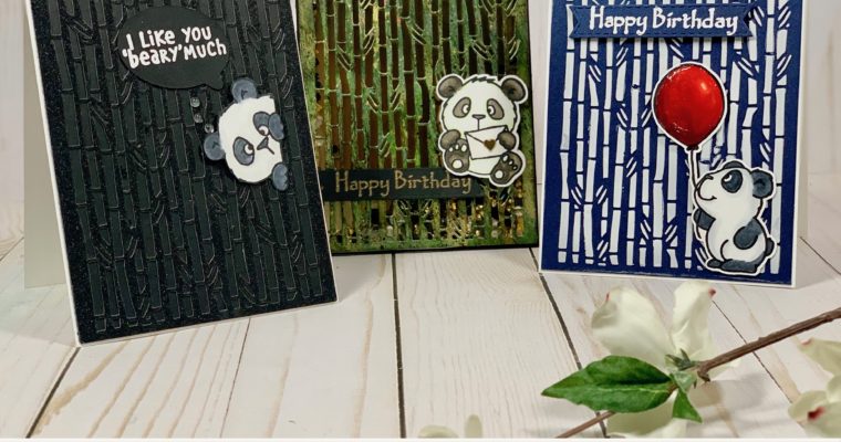 Crafting with the New Kat Scrappiness “Bamboo Backdrop Die” | Giveaway!