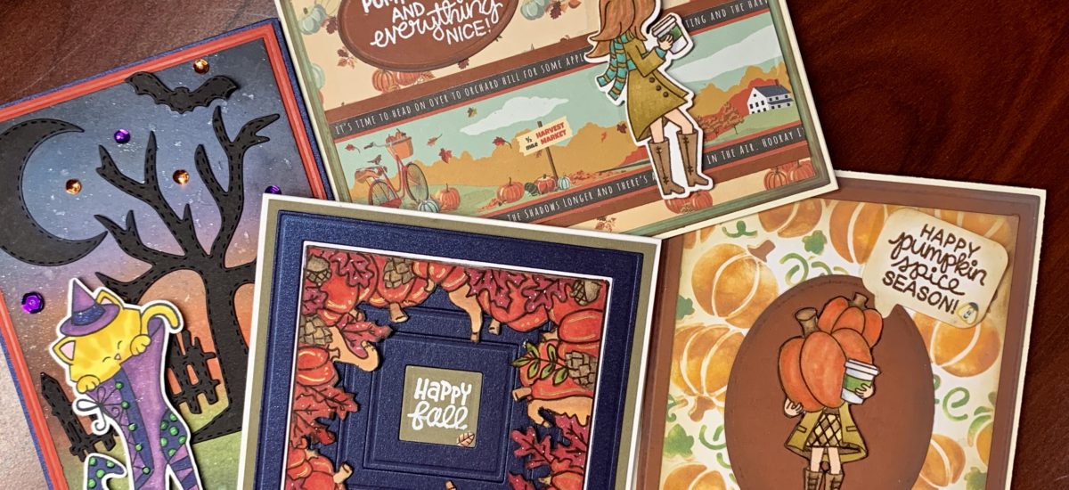 Four More Fall-Inspired Cards | From Pumpkin Spice to Halloween!