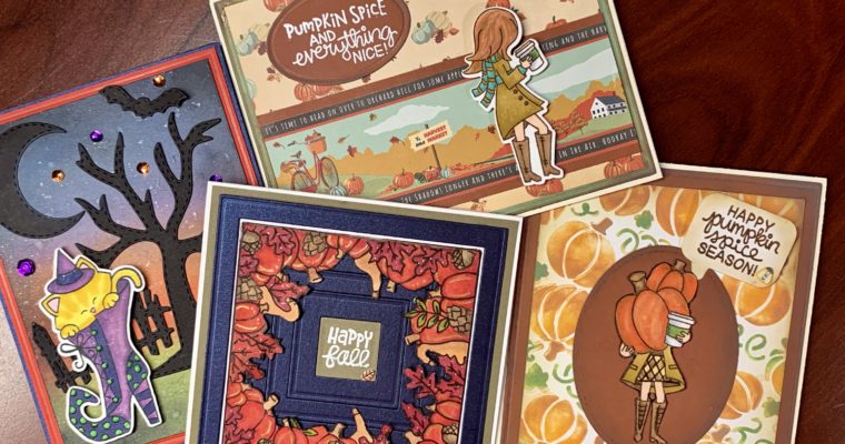 Four More Fall-Inspired Cards | From Pumpkin Spice to Halloween!