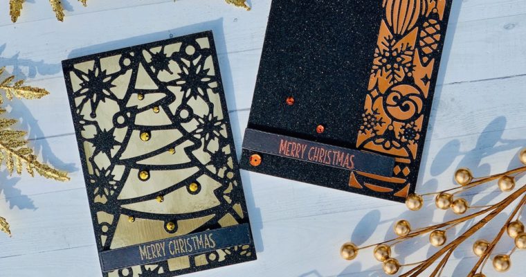 Copper and Gold | Holiday Cards in Metallics