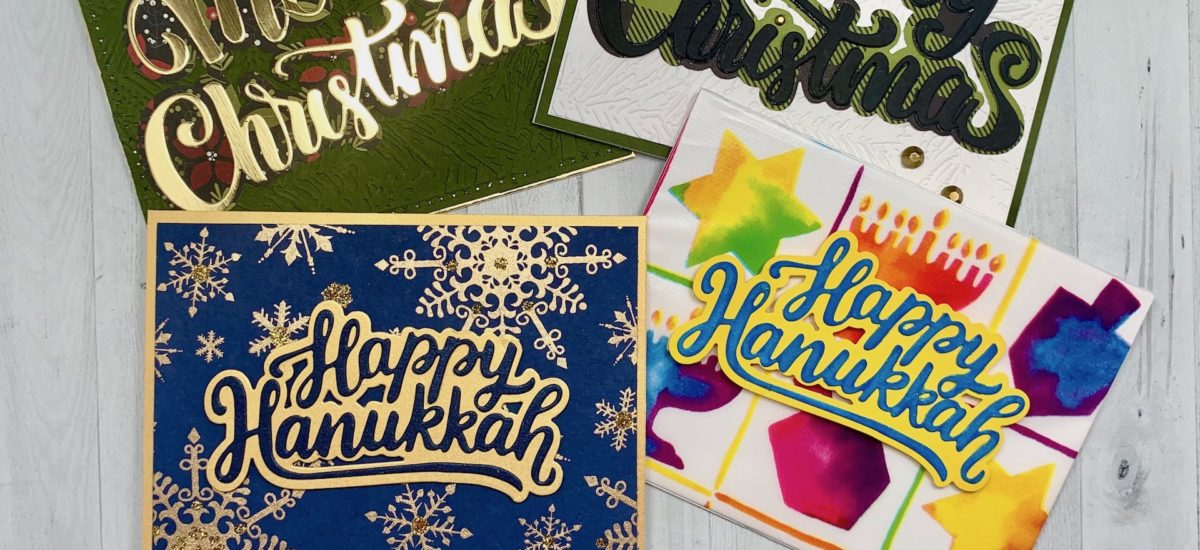 Holiday Cards in Traditional (and Not-So-Traditional) Color Combos