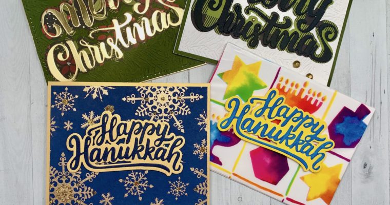 Holiday Cards in Traditional (and Not-So-Traditional) Color Combos