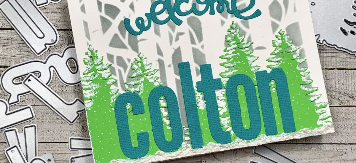 Welcome Baby! | Personalizing Baby Cards