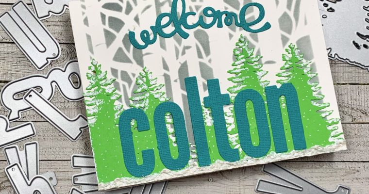 Welcome Baby! | Personalizing Baby Cards