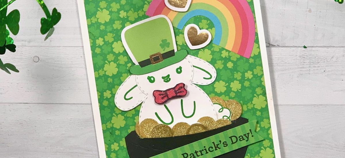 “Bunny-chaun” Card |The Easter Bunny Meets a Leprechaun | Giveaway!