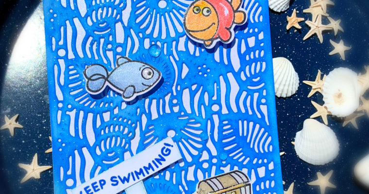 Keep Swimming! | Nautical Card
