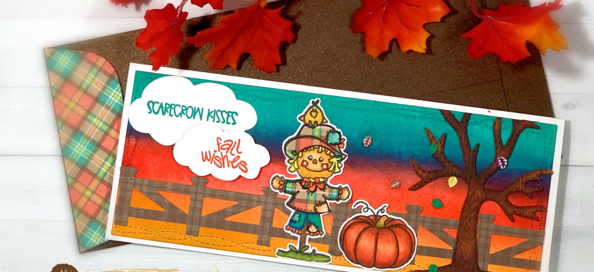 Pumpkin Kisses & Harvest Wishes from Not 2 Shabby & Kat Scrappiness