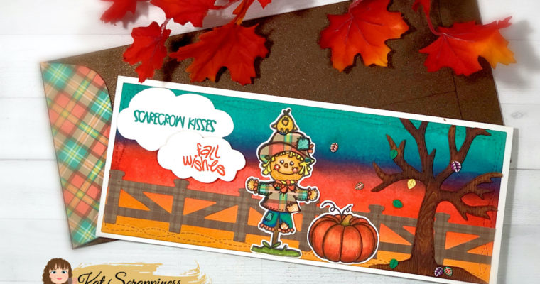 Pumpkin Kisses & Harvest Wishes from Not 2 Shabby & Kat Scrappiness