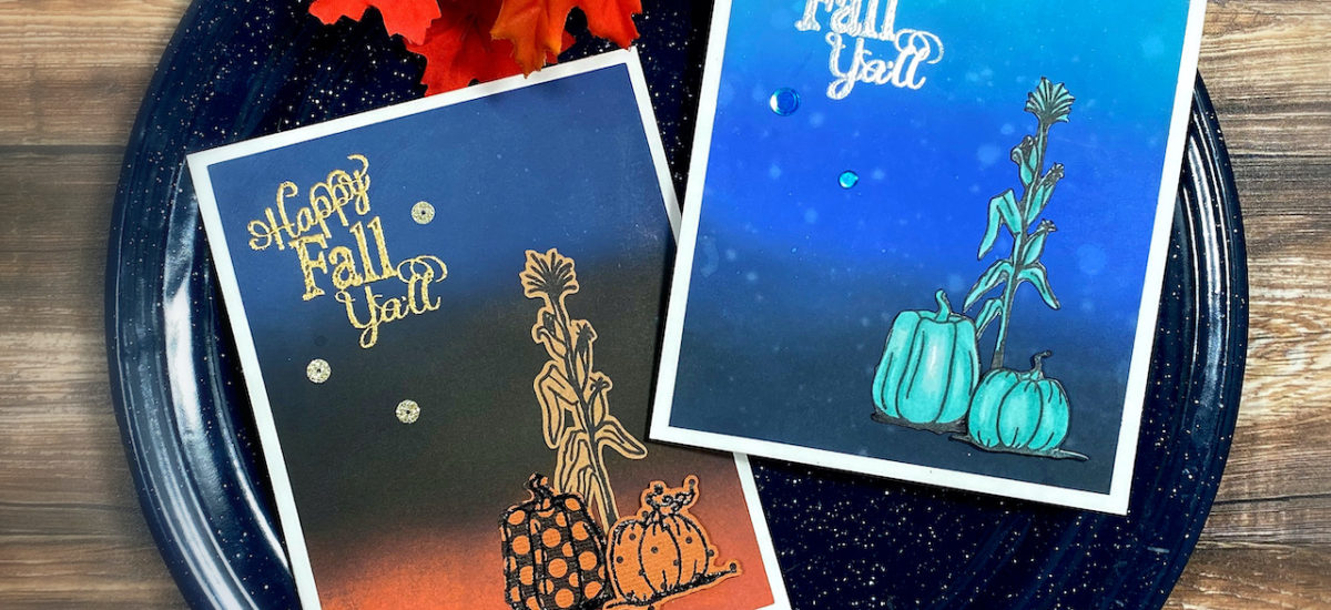 Fall Cards with a Touch of the Unexpected