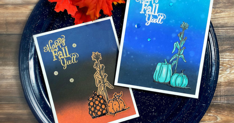 Fall Cards with a Touch of the Unexpected