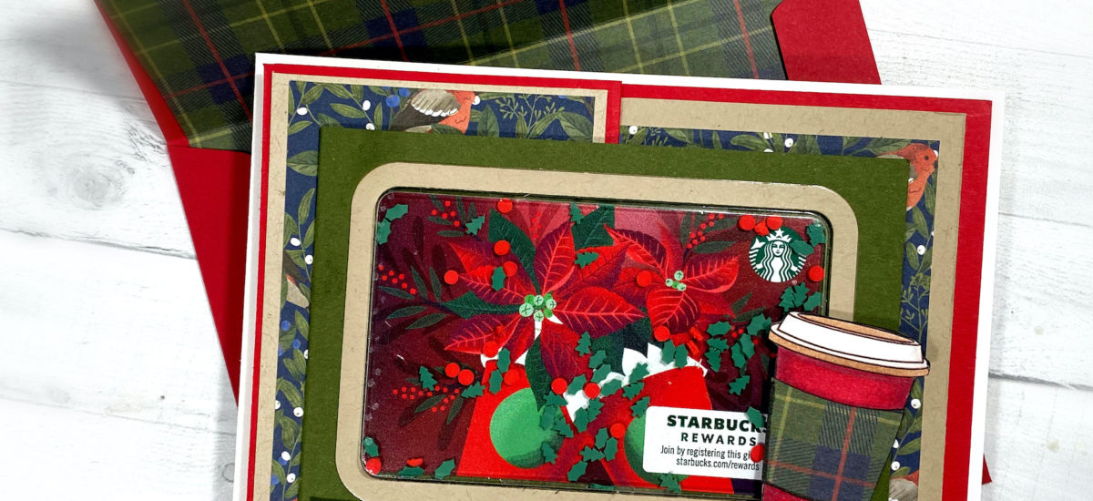 Z-Fold Gift Card Holder for Your Coffee Lover