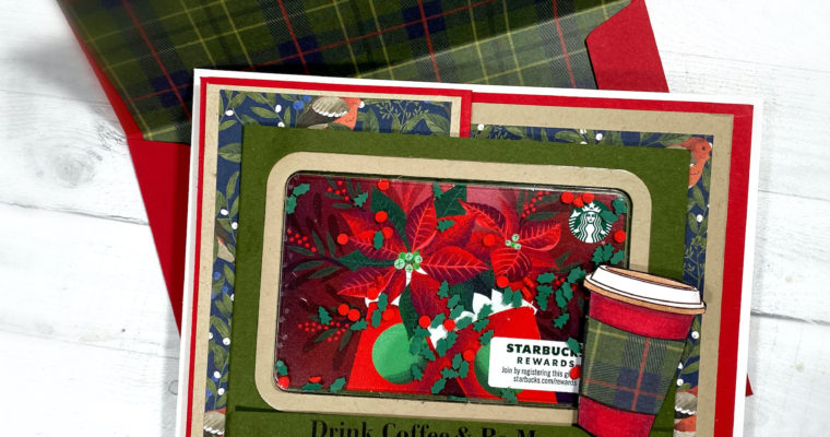 Z-Fold Gift Card Holder for Your Coffee Lover