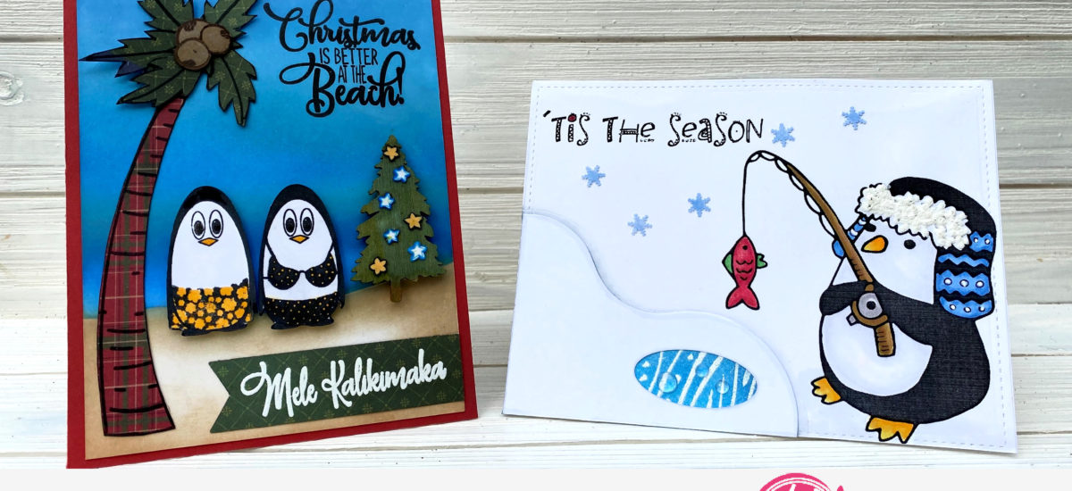 Penguin Play with Joy Clair Stamps