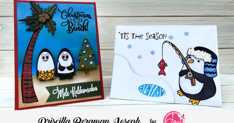 Penguin Play with Joy Clair Stamps
