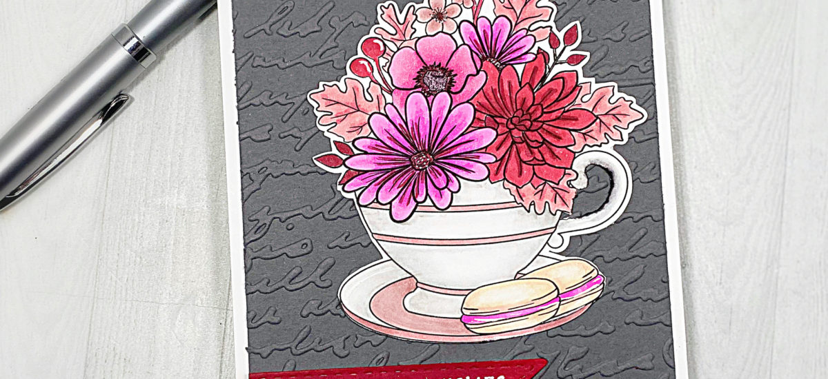 Elegant Valentine Wishes With Joy Clair’s “Cup of Joy”