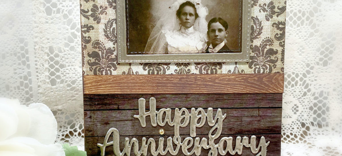 Vintage Anniversary Card