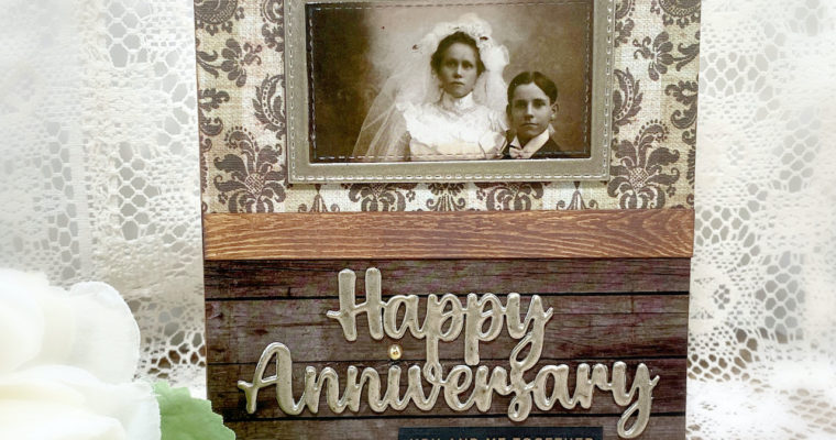Vintage Anniversary Card