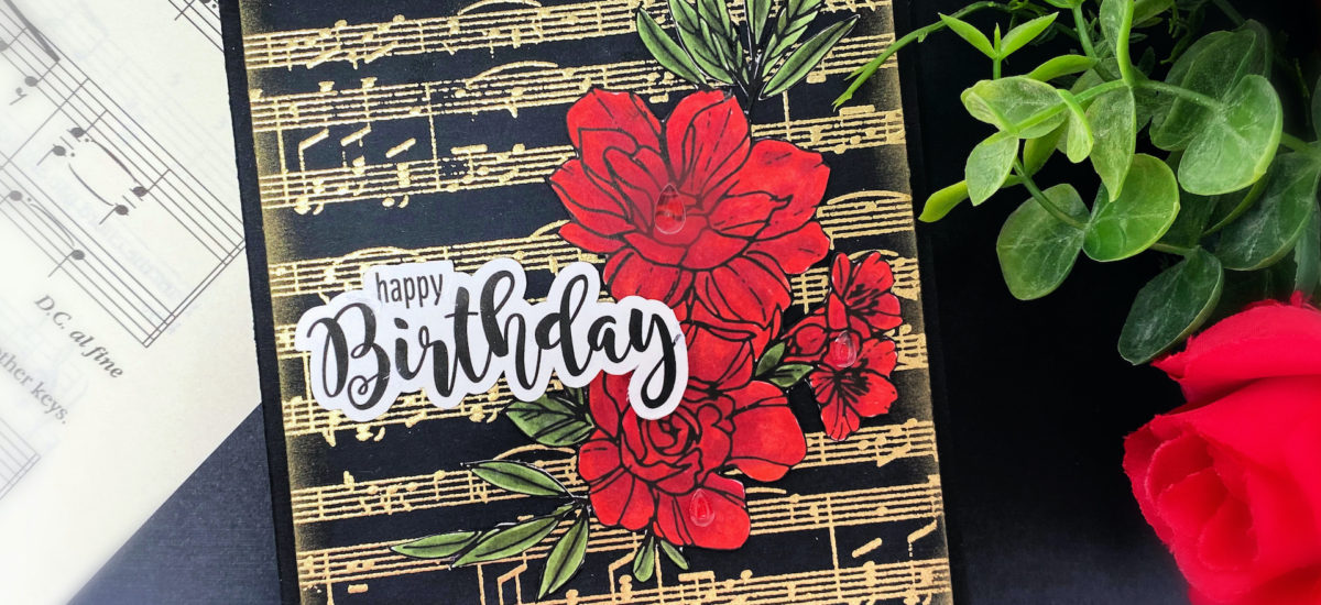 Floral Friendship Birthday Card