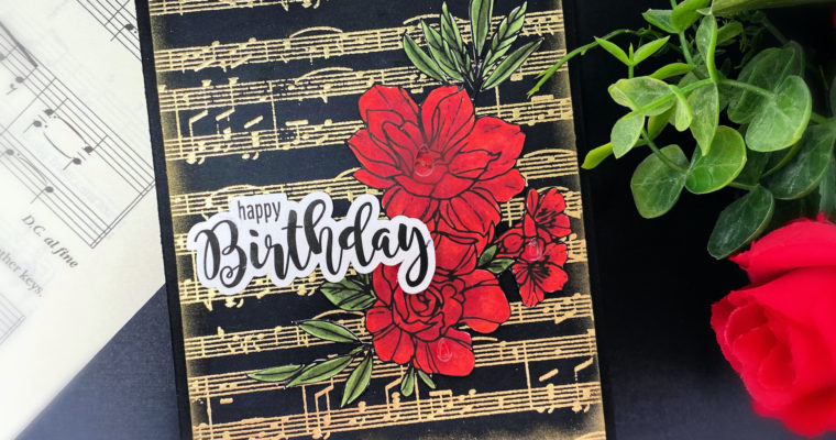 Floral Friendship Birthday Card