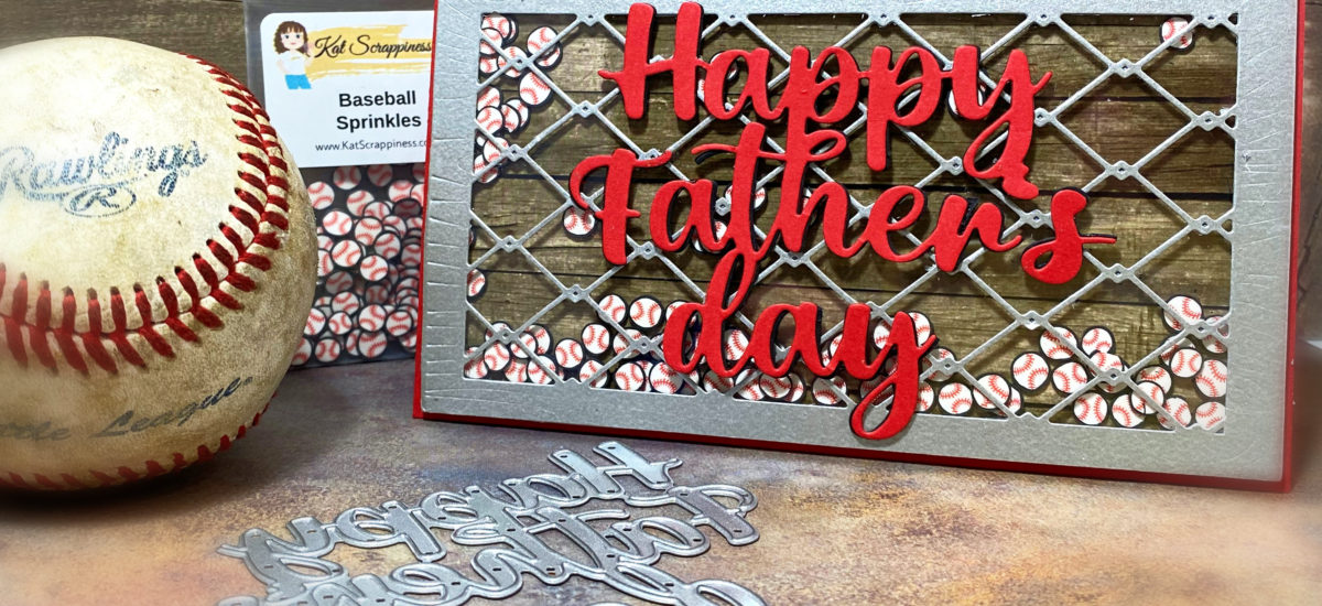 Father’s Day Mini Slimline Shaker Card