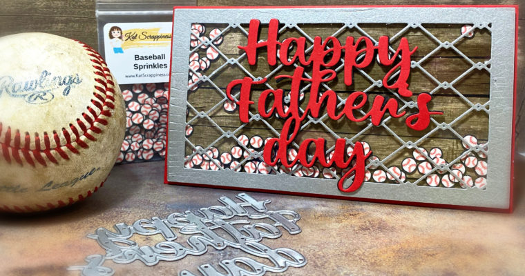Father’s Day Mini Slimline Shaker Card