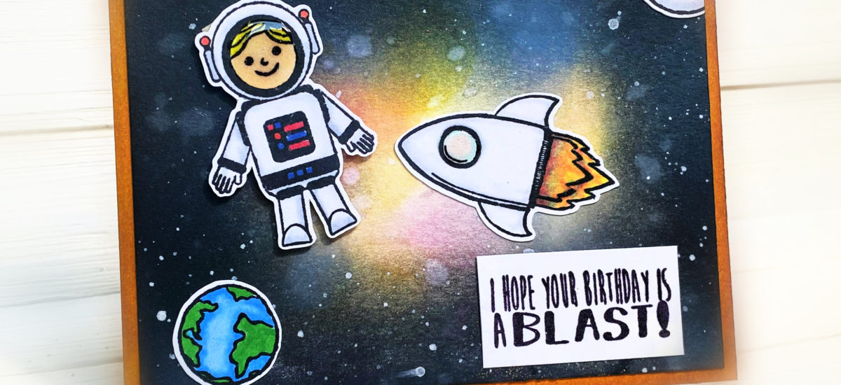 I Hope Your Birthday is a Blast! Galaxy Card