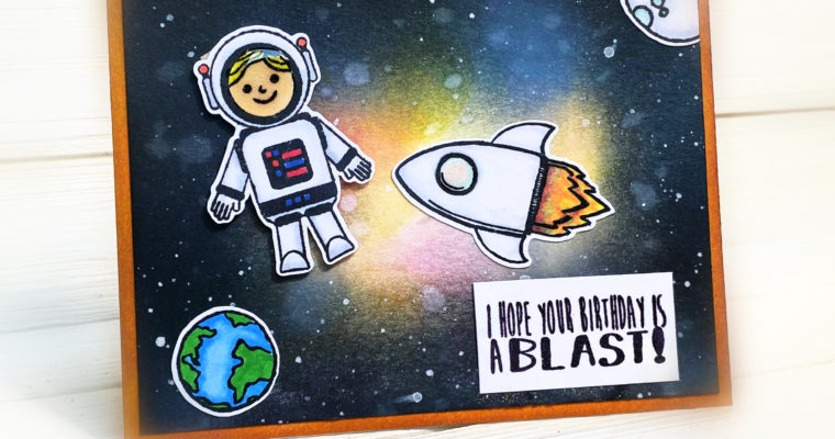 I Hope Your Birthday is a Blast! Galaxy Card