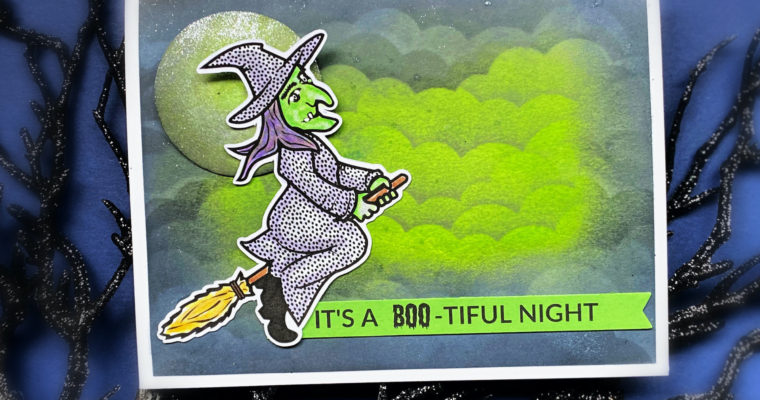 “It’s a BOO-tiful Night” Halloween Card