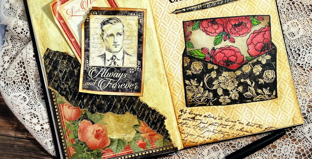 You Make the Ordinary Extraordinary- A Two-Page Art Journal Spread