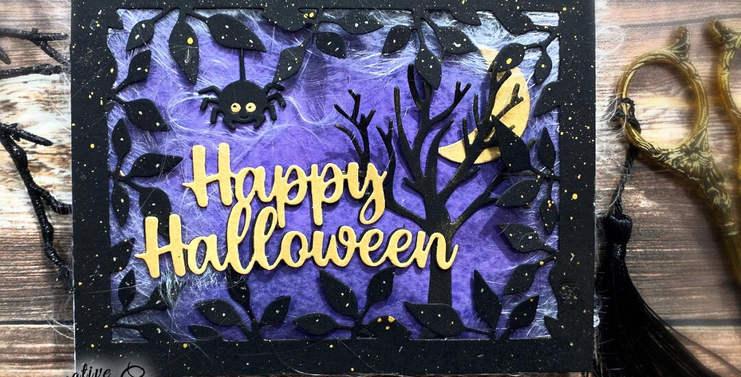 Creating a Spooky Framed Halloween Scene