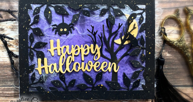 Creating a Spooky Framed Halloween Scene
