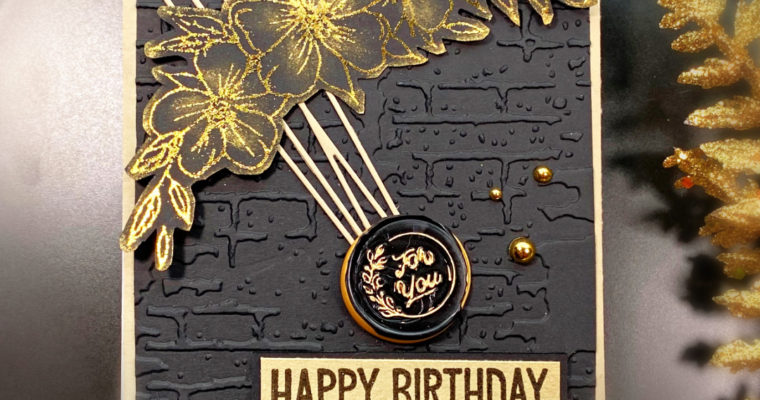 Adding a Touch of Elegance with Foiling and a Wax Seal