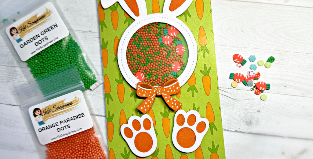 “Some Bunny Loves You” Slimline Shaker Card