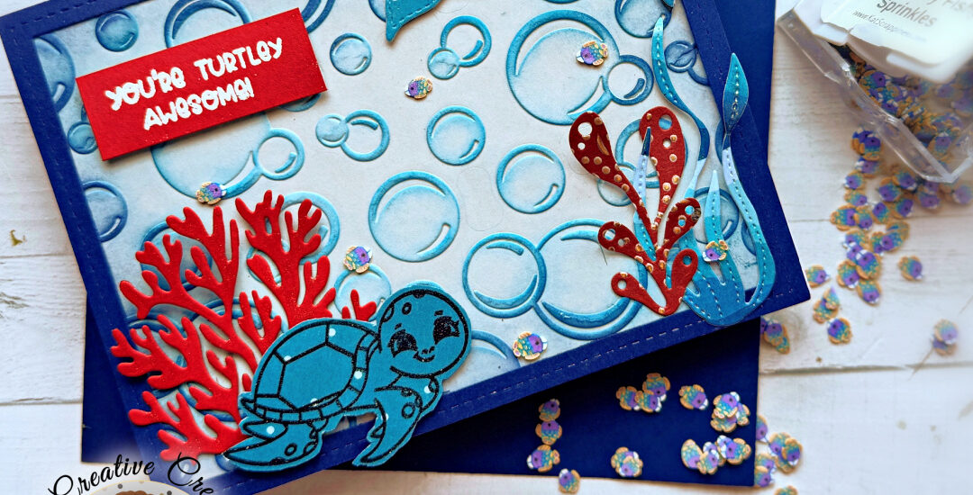 Creating an Underwater Scene Card
