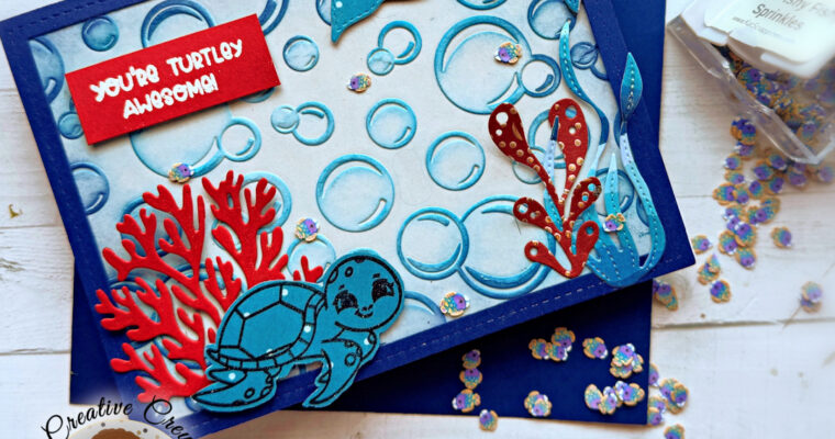 Creating an Underwater Scene Card