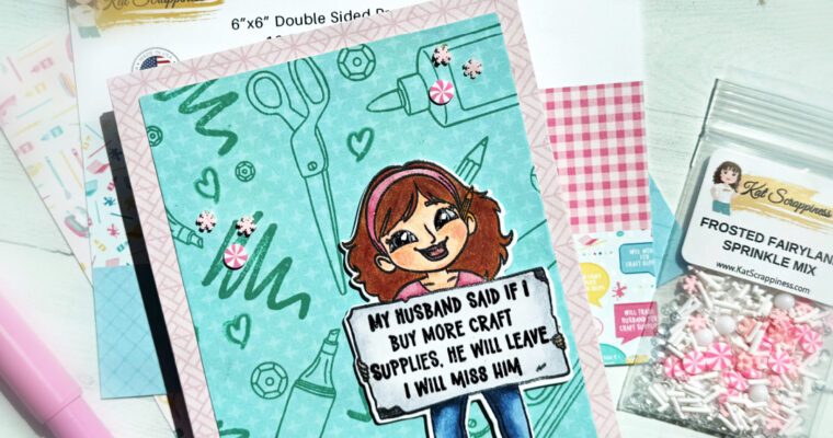 Husband Threatens to Leave Over Craft Supply Purchases — “Hand Me My Glue Gun on Your Way Out.”