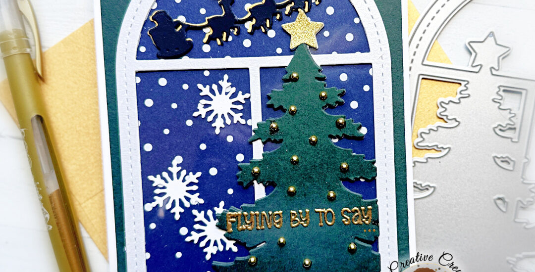 Bring a Classic Holiday Scene to Life – A Christmas in July Card