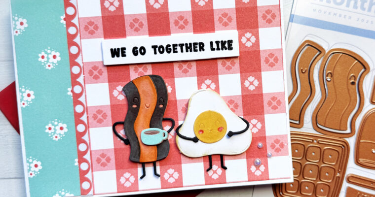 Creating a Valentine’s Card with the Spellbinders Small Die of the Month