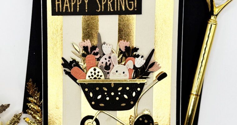 Happy Spring with the Spellbinders Small Die of the Month